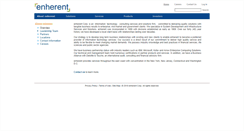 Desktop Screenshot of enherentcorp.com